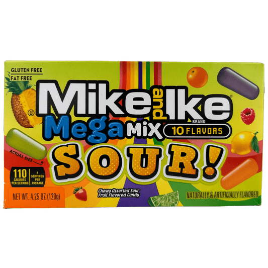 Mike and Ike Mega Mix Sour 120 g