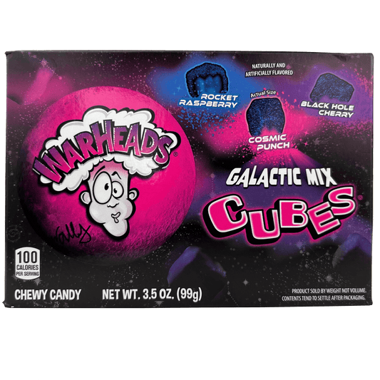 Warheads Galactic Mix Cubes 99 g