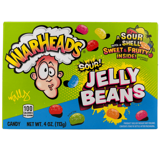 Warheads Sour Jelly Beans 113 g